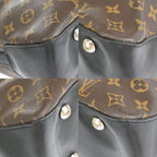 Louis Vuitton Tote Bag Divis Macassar Black Brown Monogram 70 Fa448 — view 7