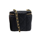 Chanel Shoulder Bag Small Vanity Ap3078 Quilted Caviar Leather — view 2