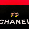 Chanel Swing Earrings Yellow Ball Coco Mark Alloy Plastic 03S