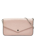 Louis Vuitton Epi Pochette Felicie Rose Ballerine Pink Leather