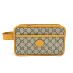 Gucci Second Bag GG Logo Canvas Leather Beige — view 2
