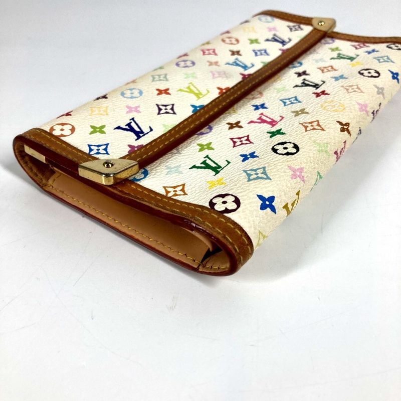 Louis Vuitton Long Wallet Porte Tresor International Monogram Multicolor — view 4