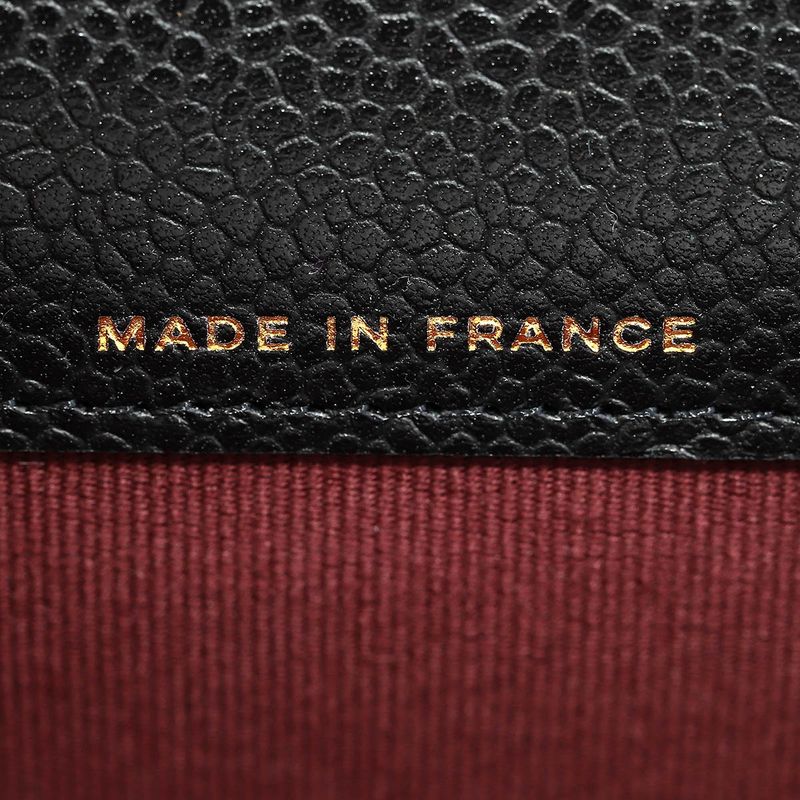 Chanel Card Case Porte-Cartes a Rabat Classic Noir Black — view 9