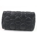 Gucci 72604 GG Marmont Makeup Pouch Small Black Purple — view 4