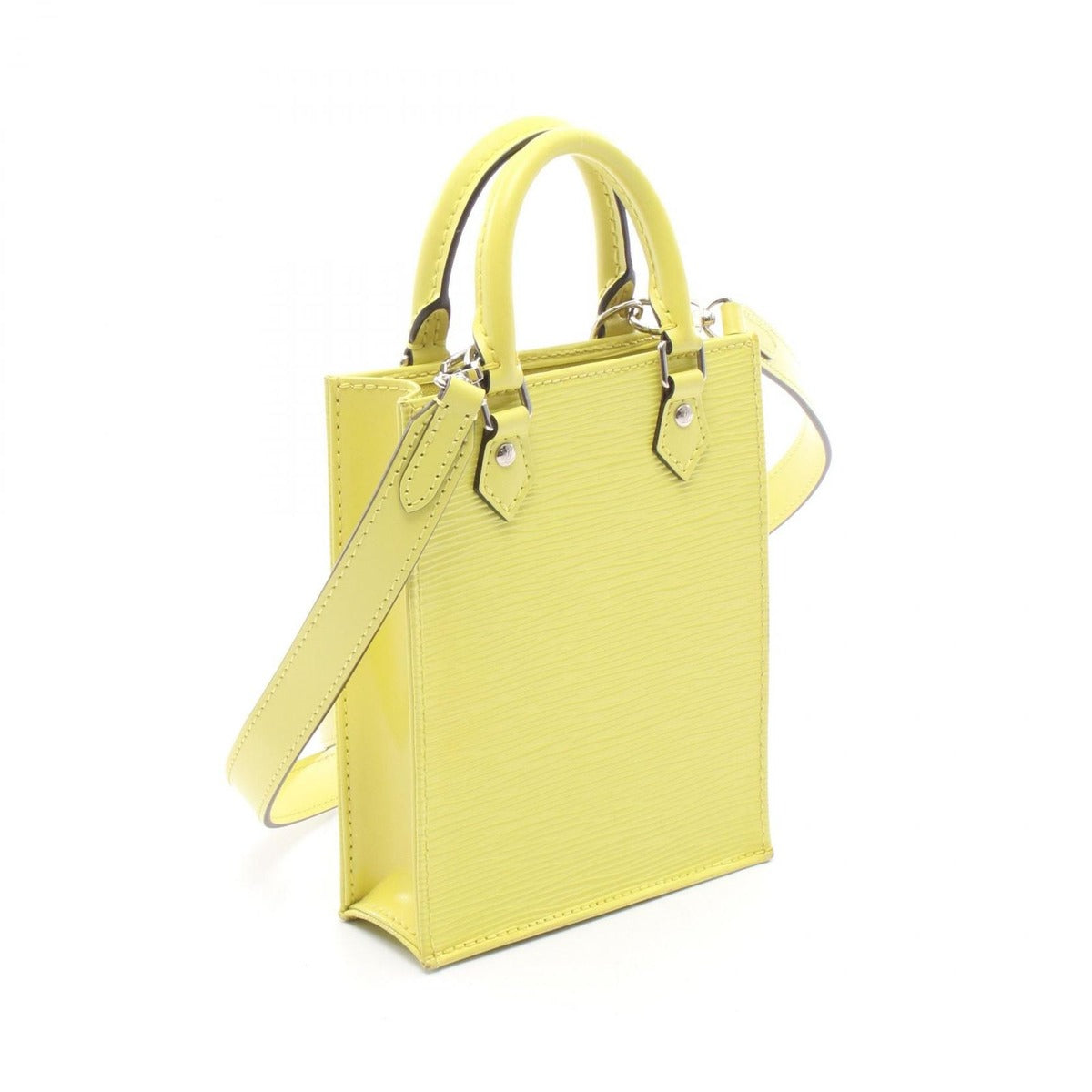 Louis Vuitton Handbag Petite Sac Plat Joanne Cedra Leather Pla — view 2