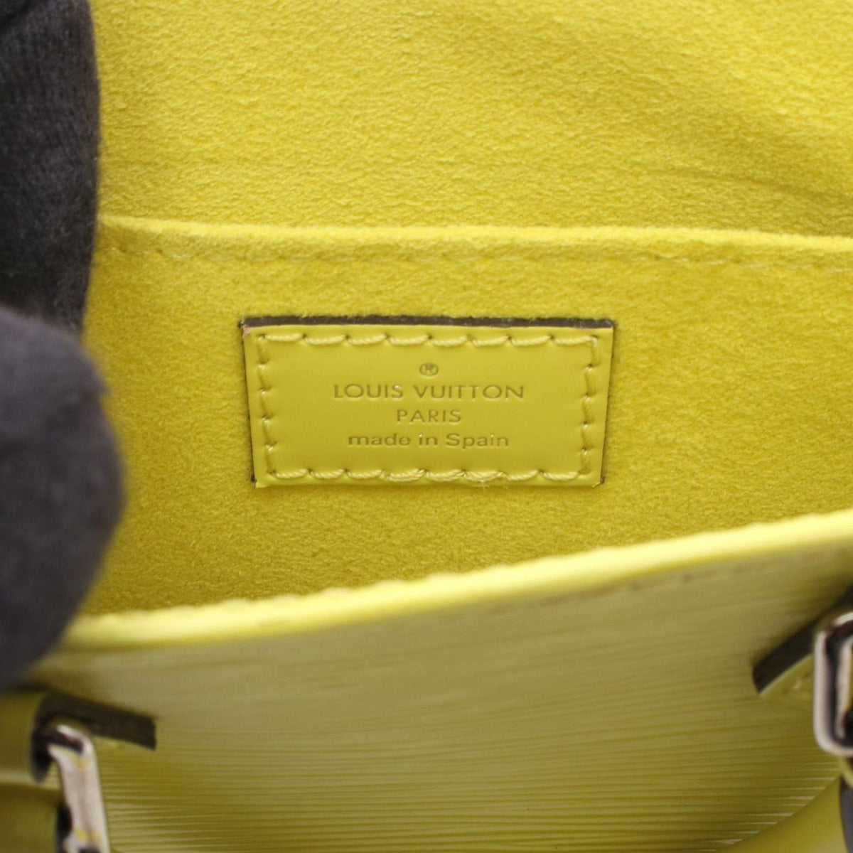 Louis Vuitton Handbag Petite Sac Plat Joanne Cedra Leather Pla — view 4