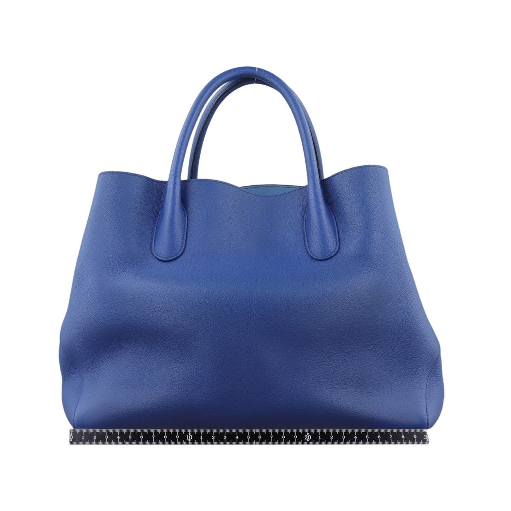 Dior Open Bar Blue Leather Shoulder — view 2