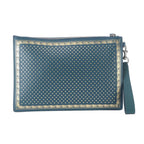 Gucci Sega Collaboration Guccy Print Leather Business Clutch — view 2
