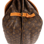 Louis Vuitton Saumur Brown Monogram Canvas Shoulder Bag — view 8