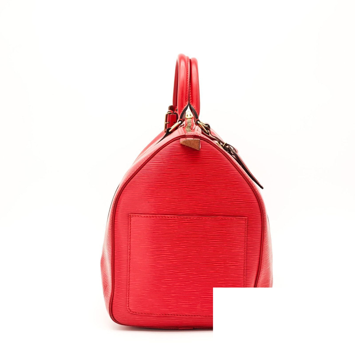 Louis Vuitton Epi Keepall 50 Boston Bag Red Padlock — view 5