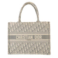 Dior Oblique Book Tote Canvas Gray