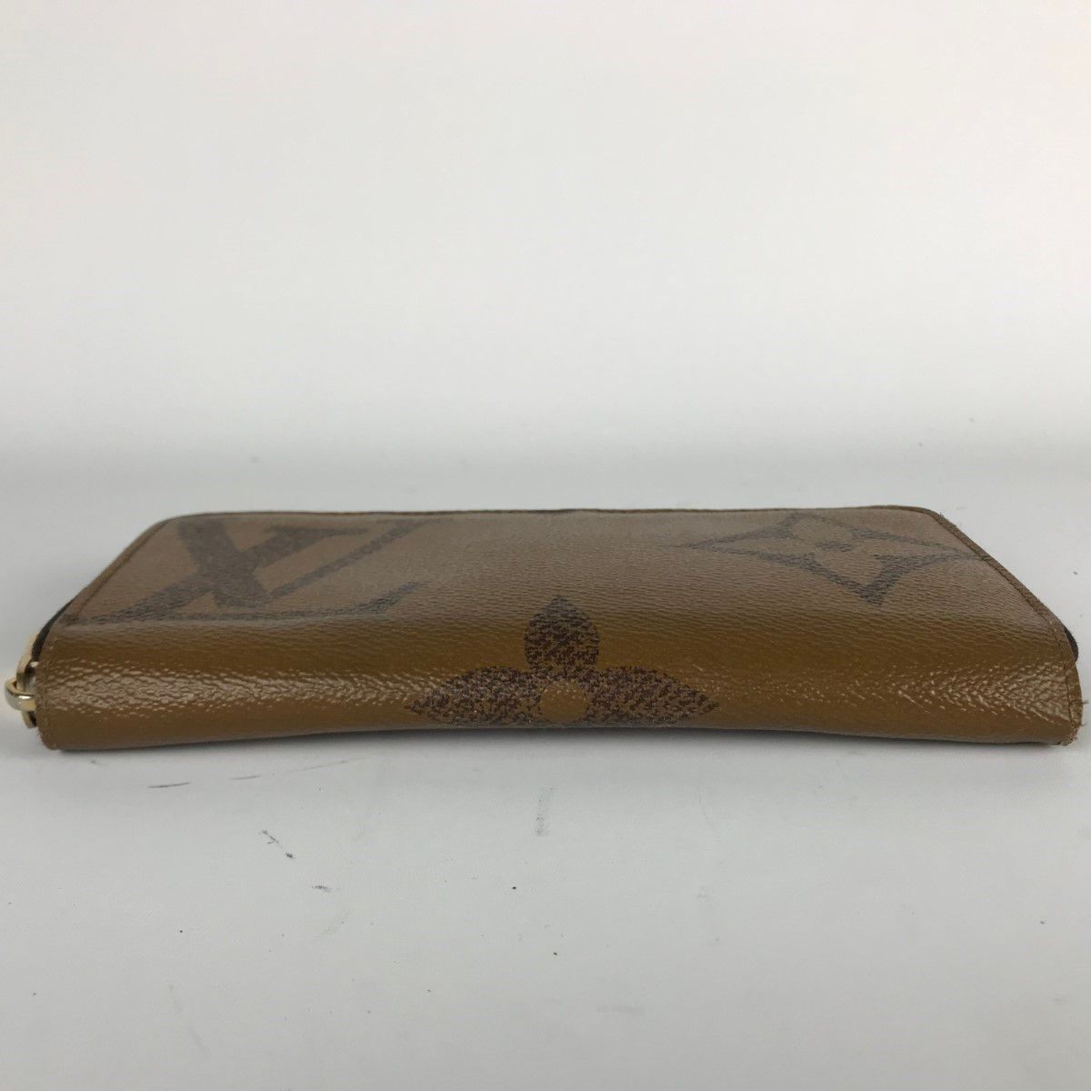 Louis Vuitton Monogram Giant Reverse Zippy Wallet Brown — view 7