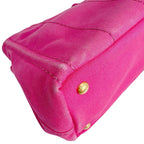 Prada 1 Bg439 Canapa Handbag Mini Tote Bag Pink — view 9