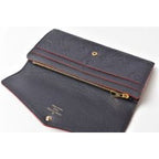 Louis Vuitton Wallet Monogram Empreinte Portefeuille Sarah Marline Rouge — view 2