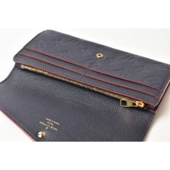 Louis Vuitton Wallet Monogram Empreinte Portefeuille Sarah Marline Rouge — view 4