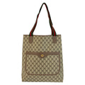 Gucci Sherry Line Beige GG Supreme Canvas 002 58 Tote Shoulder Bag