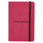 Louis Vuitton Notebook PM Jane Gi1206 Pink Paper Fabric