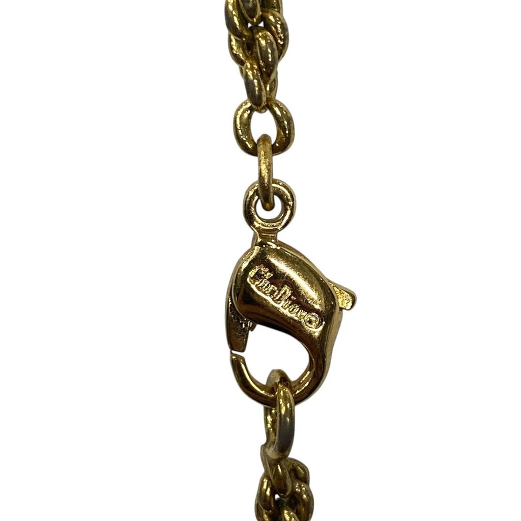 Dior Necklace CD Logo Long — view 6