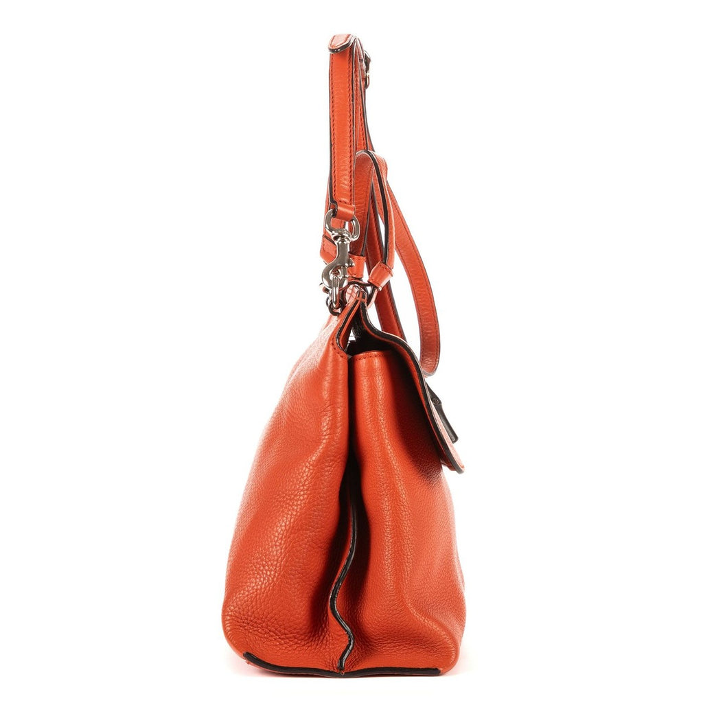 Gucci Large Daily Top Handle Orange Grain Leather — view 4