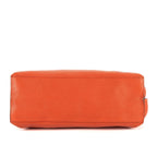 Gucci Large Daily Top Handle Orange Grain Leather — view 6