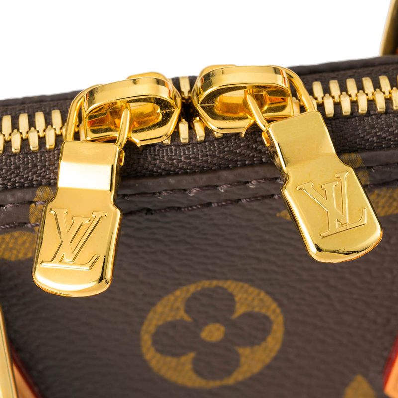 Louis Vuitton Shoulder Bag Nano Alma Brown — view 8