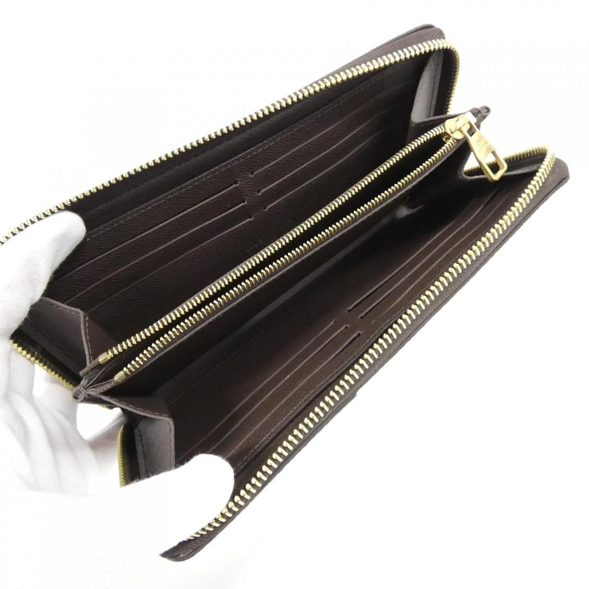 Louis Vuitton Monogram Landscape Zippy Wallet Brown — view 8