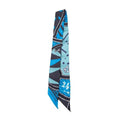 Hermes Twilly Jeu de Soie Uniforme Silk Game Scarf Blue