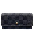 Louis Vuitton Key Case Graphite Porte Cles Voiture Black Damier Holder