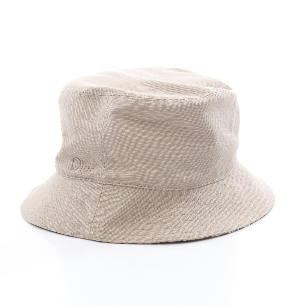 Dior Hat Beige Reversible Brown