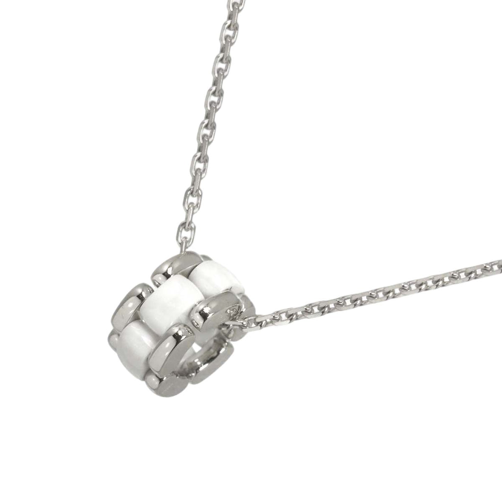 Chanel Ultra Necklace 41 cm Ceramic 18k WG White Gold