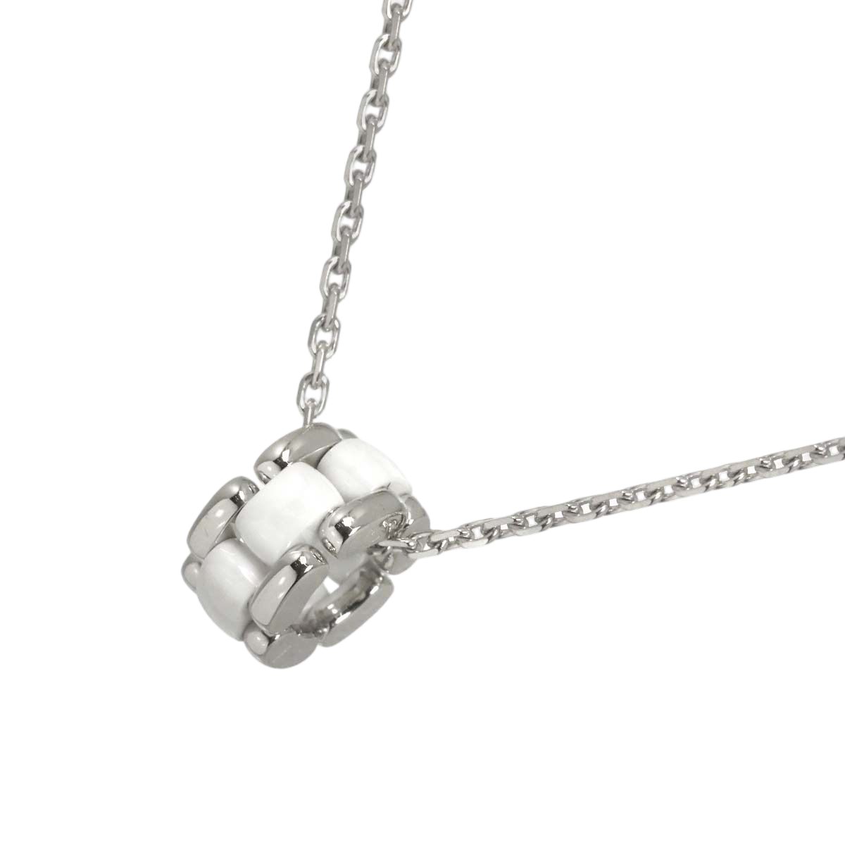 Chanel Ultra Necklace 41 cm Ceramic 18k WG White Gold