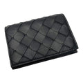 Bottega Veneta Calf Black Card Case Business Holder