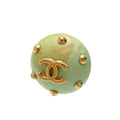 Chanel Pearlescent Embellished Gold Tone