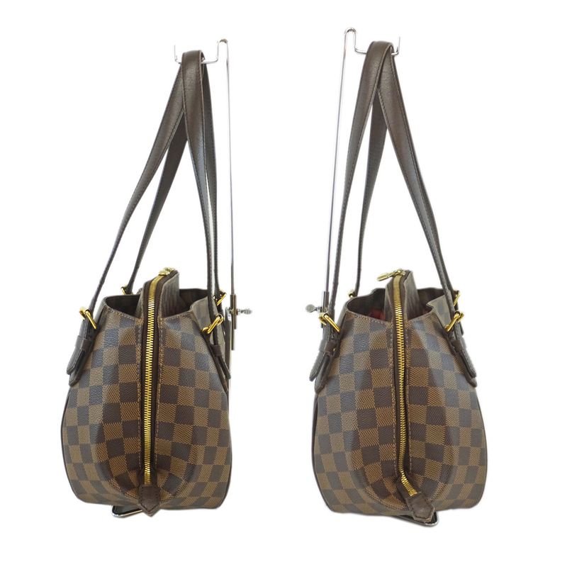 Louis Vuitton Belem MM Shoulder Bag Damier Brown — view 4