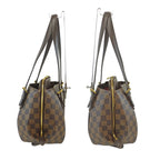 Louis Vuitton Belem MM Shoulder Bag Damier Brown — view 4