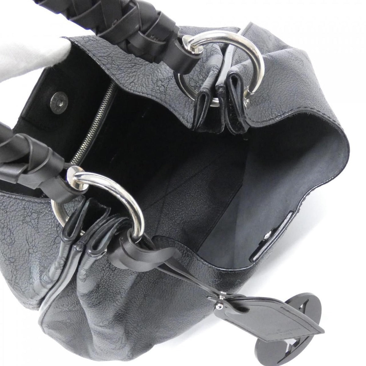 Louis Vuitton Mahina Carmel Hobo Shoulder Bag — view 7