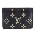 Louis Vuitton Card Holder Sample Bicolor Monogram Empreinte Beige Case