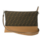 Fendi Shoulder Bag FF Logo Tobacco — view 2