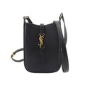 Saint Laurent le 5 a 7 Vertical Mini Crossbody Shoulder Bag Leather Black