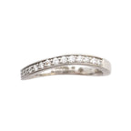 Chanel Ring Ribbon de Half Eternity Platinum Diamond — view 2