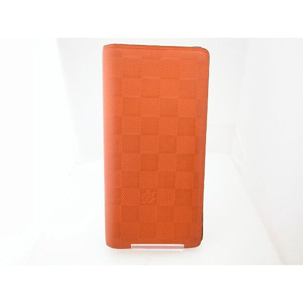 Louis Vuitton Damier Infini Portefeuille Brazza Orange Paw Nbroker — view 2