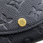 Louis Vuitton Coin Case Porte Monnaie Rosalie Monogram Empreinte Noir — view 5