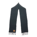 Loewe Mohair Blend Wool Fringe Scarf Black