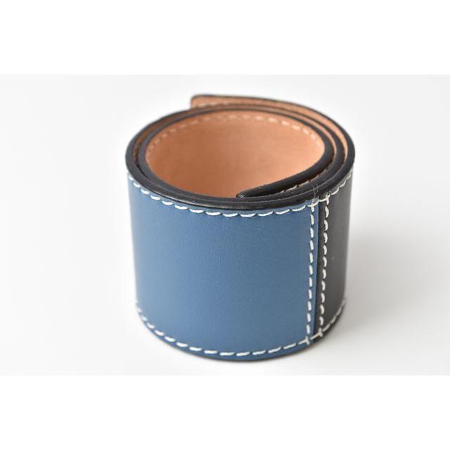 Loewe Bracelet Bangle Anagram Black Blue — view 3