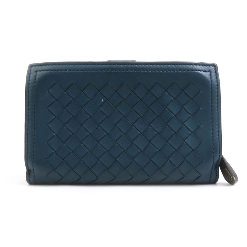 Bottega Veneta Bifold Wallet in Intrecciato — view 2
