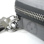 Louis Vuitton Monogram Eclipse Reverse Double Phone Pouch Mini Bag Gris Black — view 5