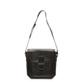 Saint Laurent Logo Black Leather