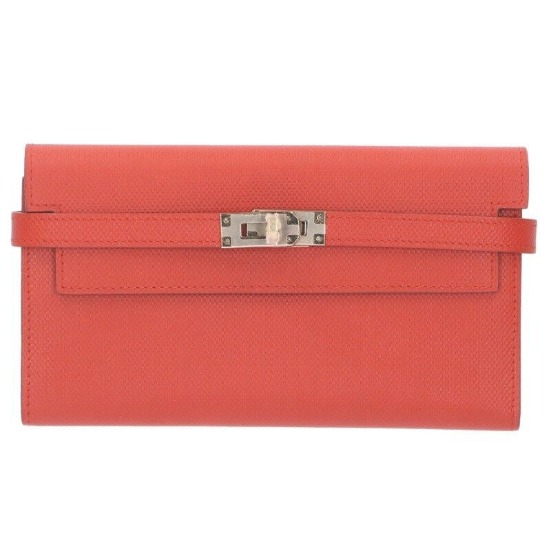 Hermes Kelly Wallet Long Depliant Grand Ash Capucines