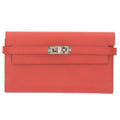Hermes Kelly Wallet Long Depliant Grand Ash Capucines