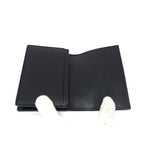 Bottega Veneta Intrecciato Leather Card Case Holder Business Black — view 3